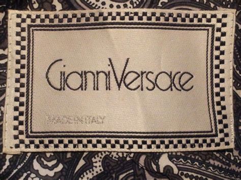 vintage versace men& 39|vintage gianni versace label.